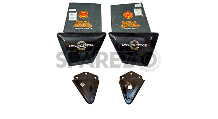 Royal Enfield Interceptor 650 Side Panel With Bracket - SPAREZO